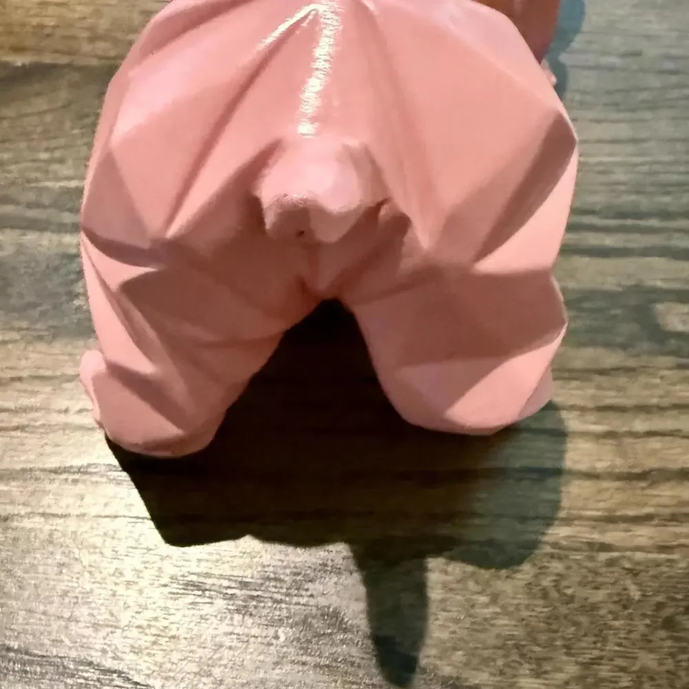 LILOVE Abstract Pink English Bulldog - Picture 5 of 7